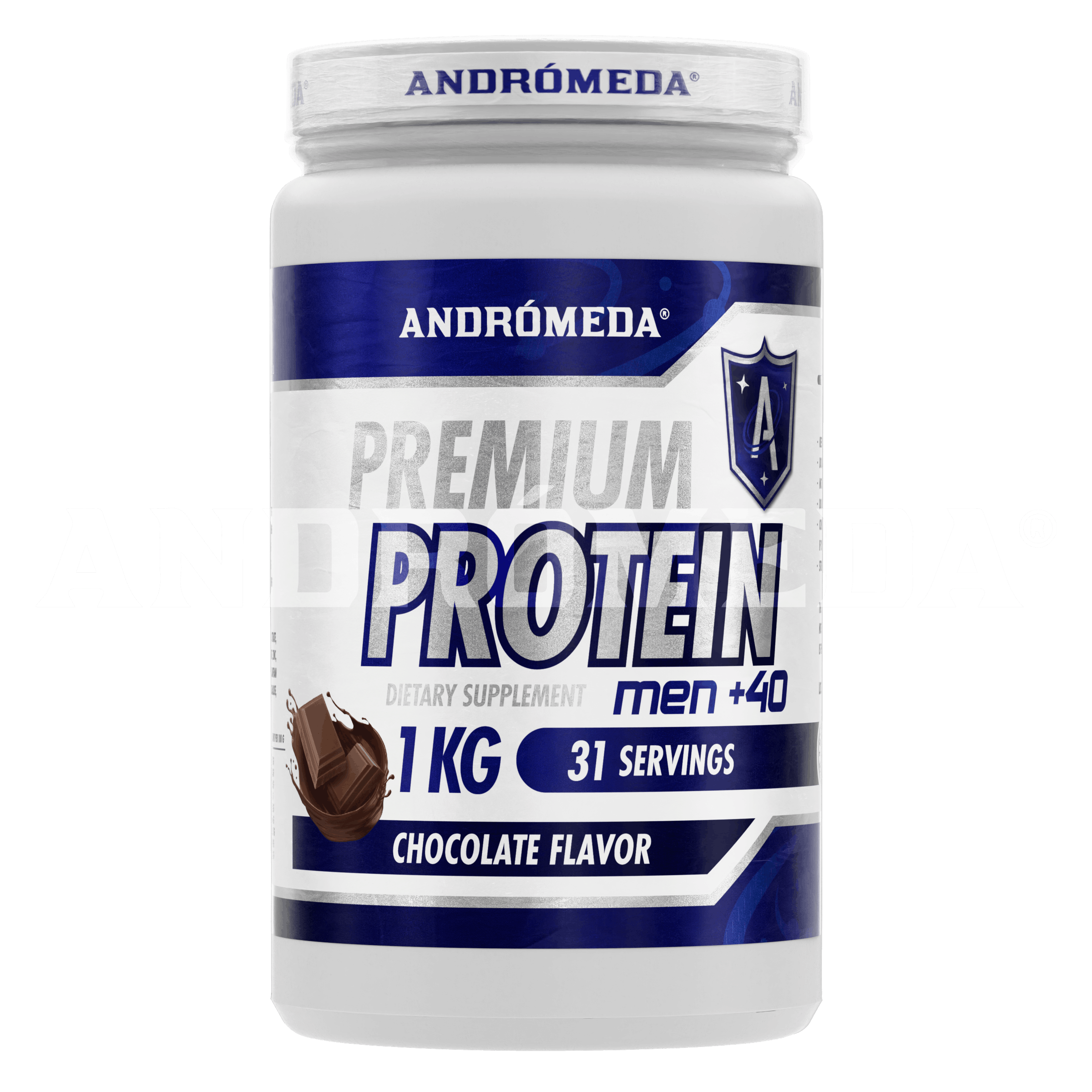 PROTEÍNA PREMIUM HOMBRES + 40 Años CHOCOLATE