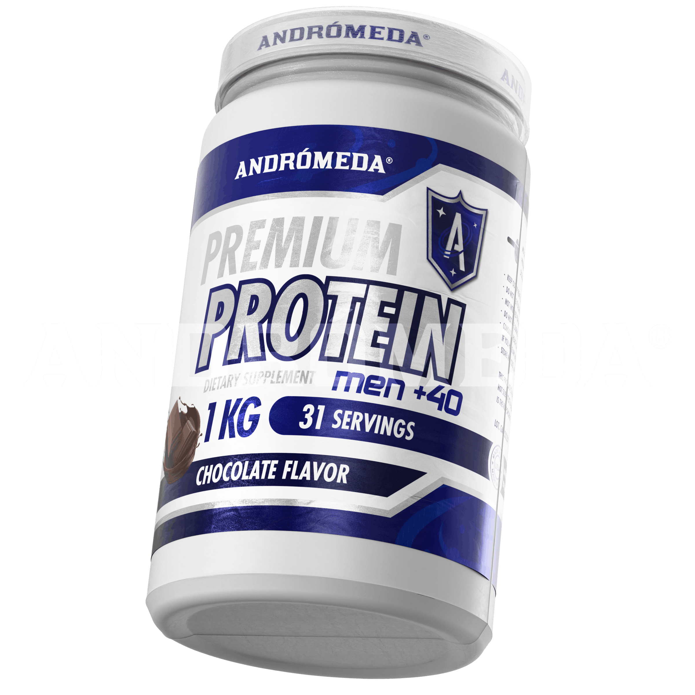 PROTEÍNA PREMIUM HOMBRES + 40 Años CHOCOLATE - Imagen 2