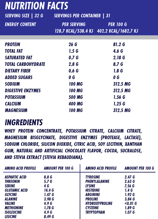PPROTEÍNA PREMIUM DEPORTISTAS ELITE CHOCOLATE - Imagen 3