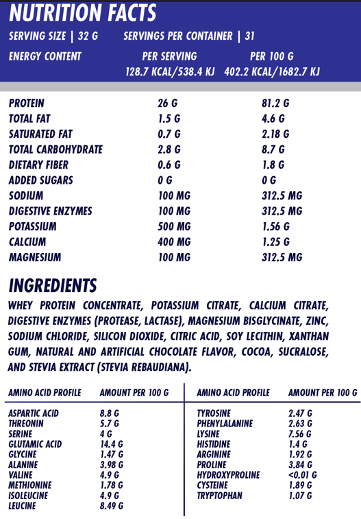 PROTEÍNA PREMIUM HOMBRES + 40 Años CHOCOLATE - Imagen 4