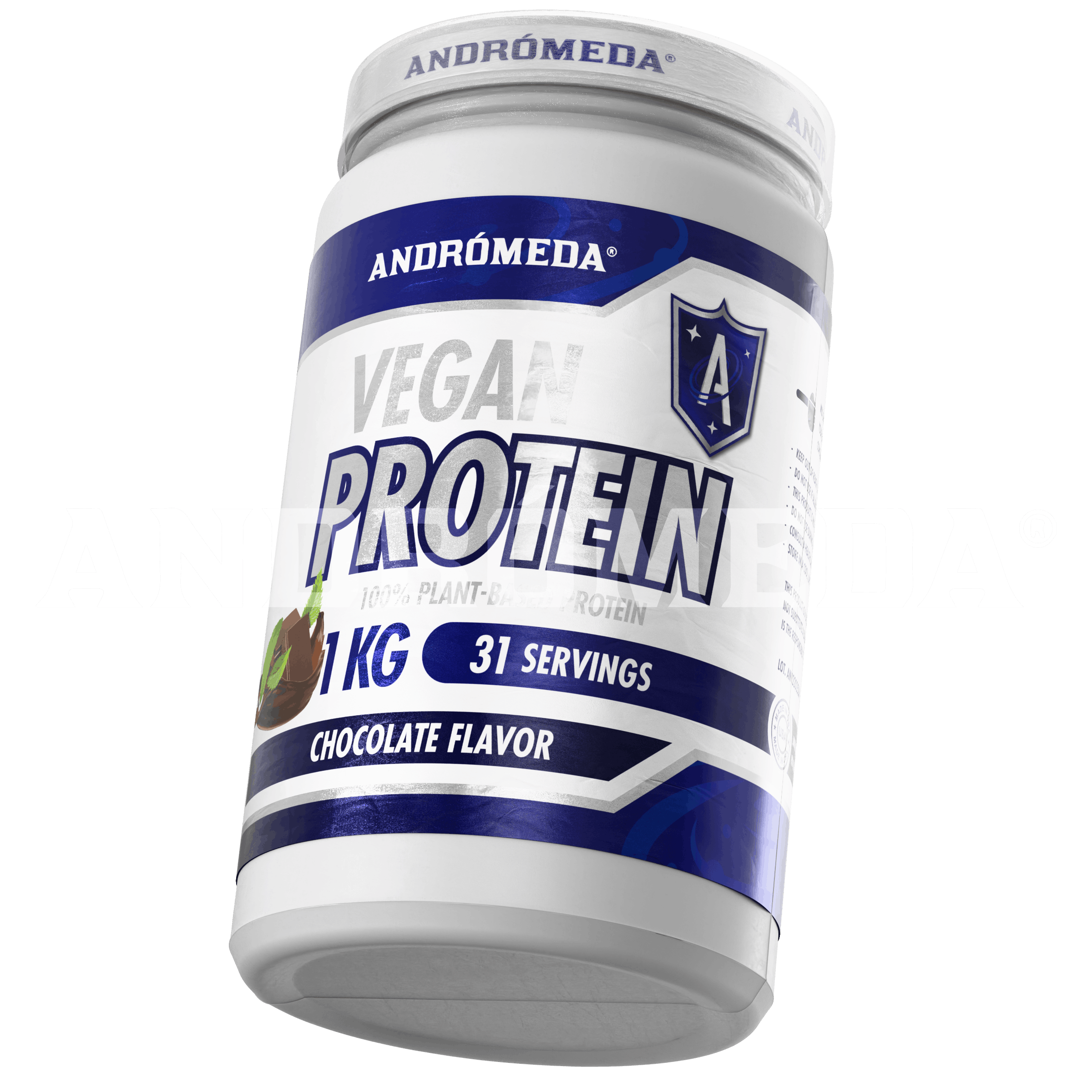 PROTEÍNA PREMIUM VEGANA CHOCOLATE 1 KG - Imagen 3