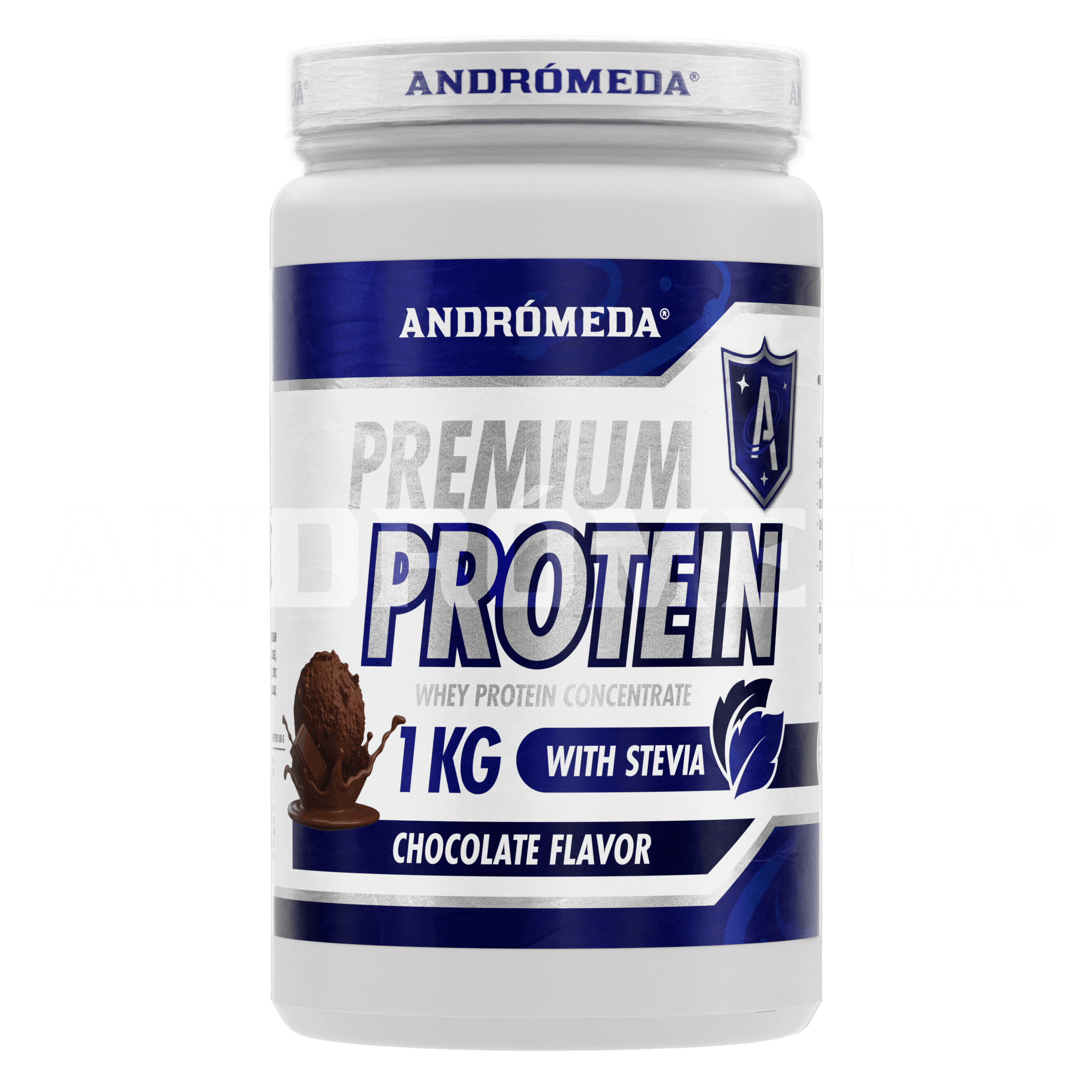 PROTEÍNA PREMIUM CHOCOLATE (STEVIA) 1 KG