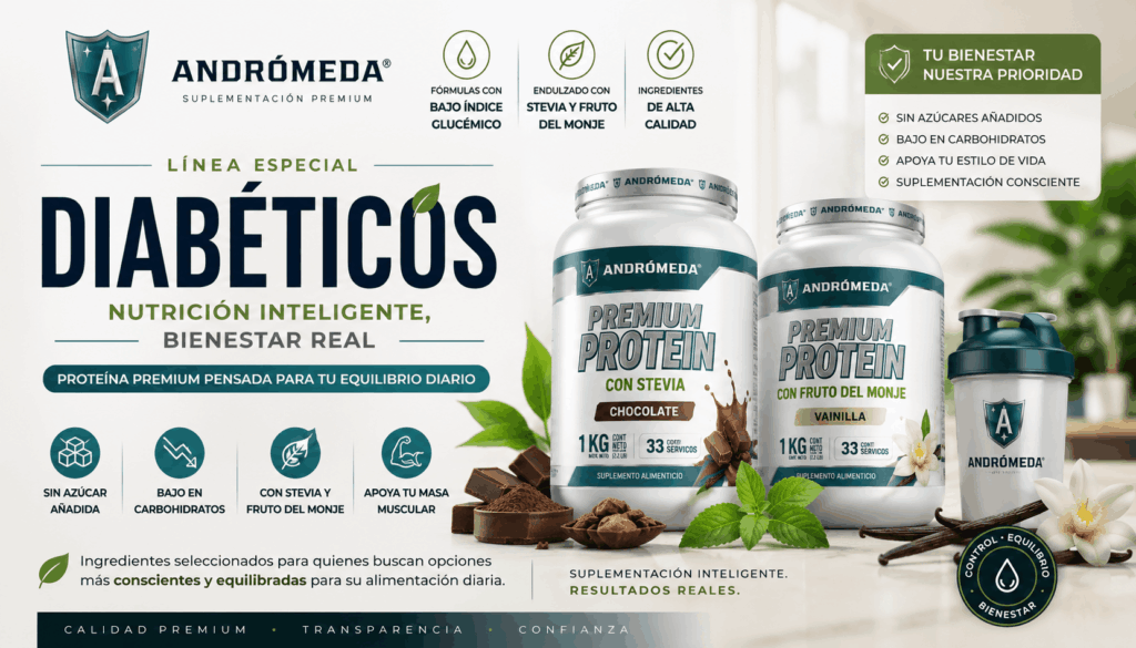 Descubre proteínas premium y suplementación desarrollada con ingredientes cuidadosamente seleccionados para personas que buscan opciones más conscientes y equilibradas.